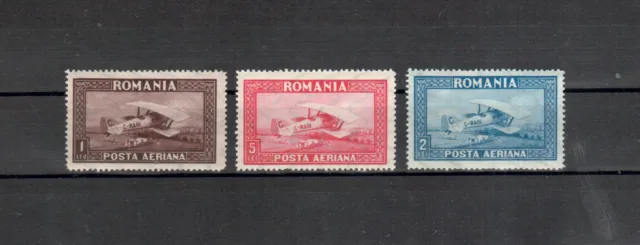 Rumänien Michelnummer 336 - 338 x Originalgummi mit Falz  (europa:1780)