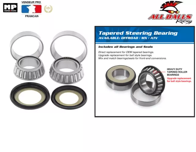 Kit Roulements De Colonne De Direction SUZUKI DR800 91-97 / DR650RS 90-96