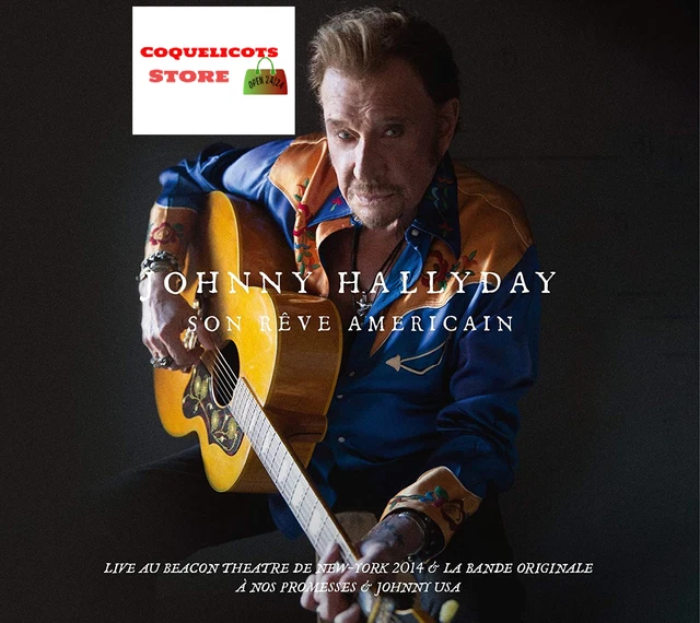 Calendrier Johnny Hallyday 2021 - Photos Daniel Angeli - Collector Neuf Sous Blister