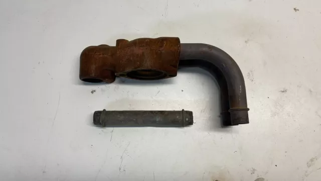 Volvo Penta AQ170 used freshwater thermostat housing Copper Pipe Tube