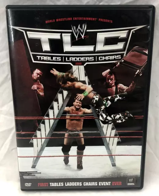 WWE Wrestling DVD (2009) TLC Tables Ladders Chairs - Region 1