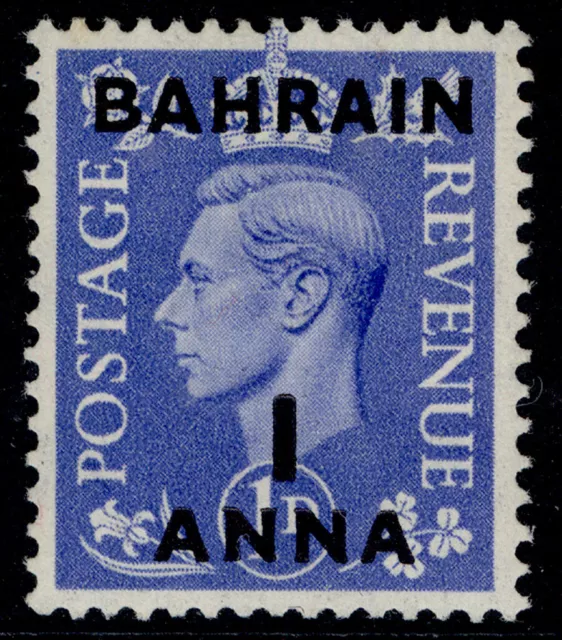 BAHRAIN GVI SG72, 1a on 1d light ultramarine, M MINT.