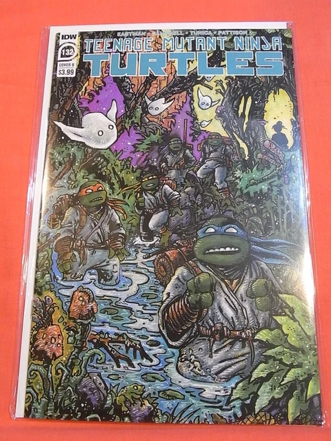 TEENAGE MUTANT NINJA TURTLES #132 - Kevin Eastman Cover B (IDW 2011 series)