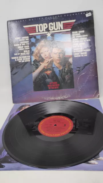 Top Gun Original Motion Picture Soundtrack Vinyl (LP Record, 1986) Columbia