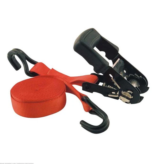 Erickson 1" x 15' Rubber Handle Ratchet Strap 2000 lb 51333