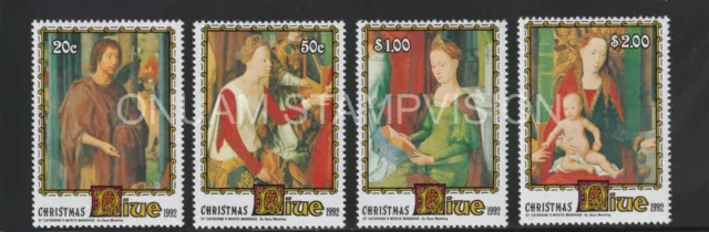 Niue 1992-Christmas Paintings [ Michel 813/16 ] Cv 10,00€. MNH **