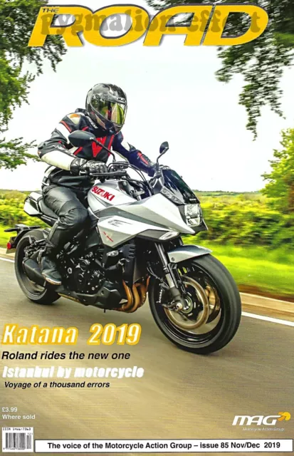 2019 Suzuki Katana 1000 – ‘The Road’ Magazine No.85 MAG Motorcycle Action Group