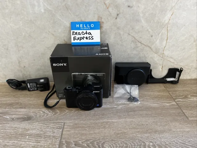 Sony Cyber-shot DSC-RX100 20.2MP Compact Digital Camera Bundle w box, fast ship