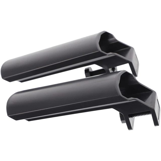 2 piezas soporte de luz para tanque de peces suministros para tanque de peces soporte de luz para acuario gris