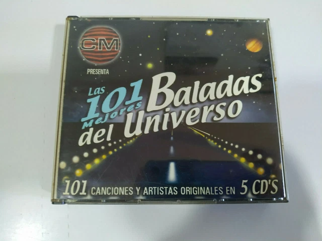 LAS 101 MEJORES Baladas del Universo Various 2000 CD Top-quality EUR 7 ...