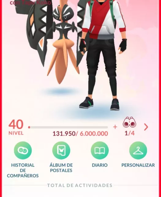 Cuenta Pokémon Go ✨33 Shiny✨ 23 Legendarios