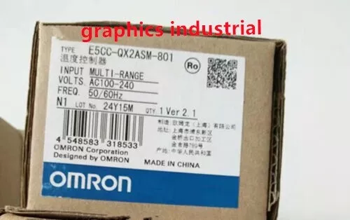 New Original Omron E5CC-QX2ASM-801 Temperature Controller  In Box  free shipping