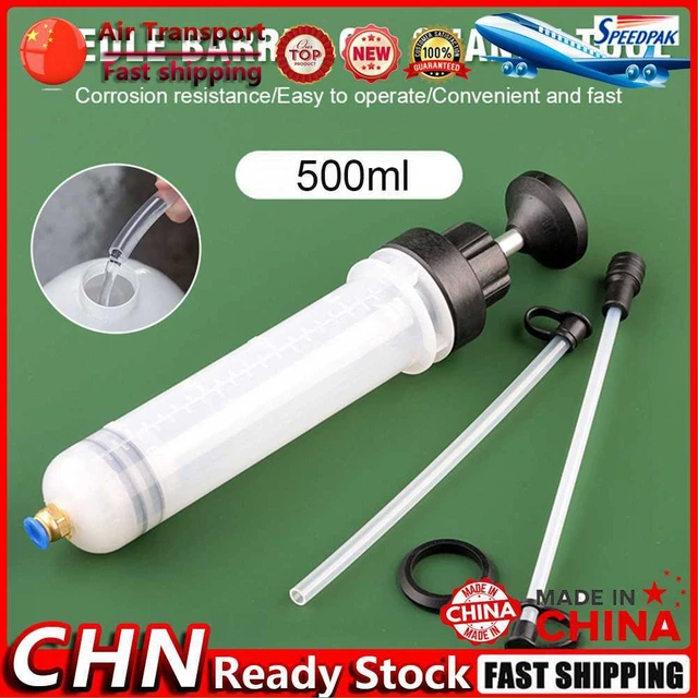 200ml/500ml Car Fluid Extractor Portable Syringe Type Auto Tools (500ML) Fr