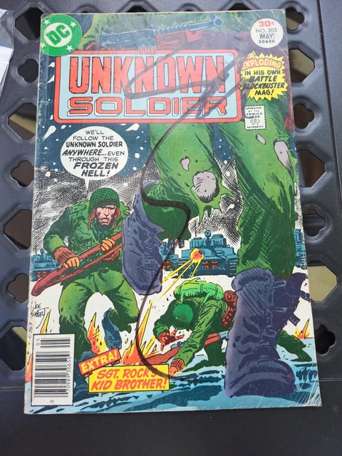 The Unknown Soldier #205~HAND-SIGNED by Gerry Talaoc~War WWII Army USA~