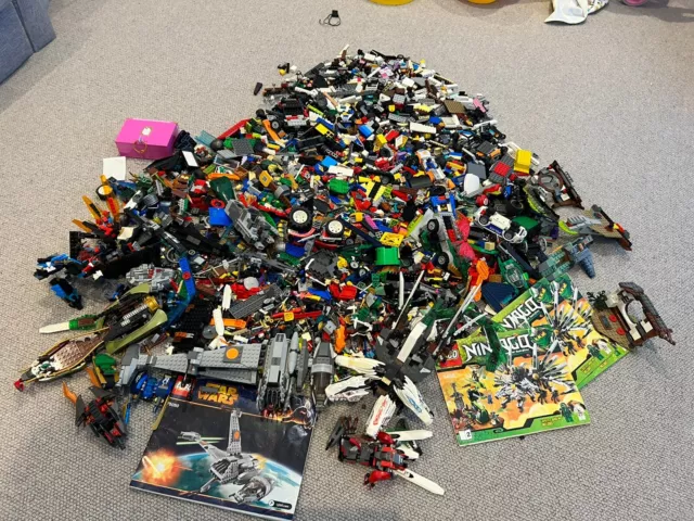 LEGO BULK PIECES 9.5kg In Bricks Inc Most Of Star Wars B Wing