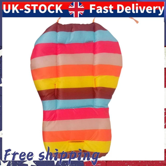 Rainbow Baby Stroller Buggies Pads Seat Chair Cushion Thickening Cart Pads