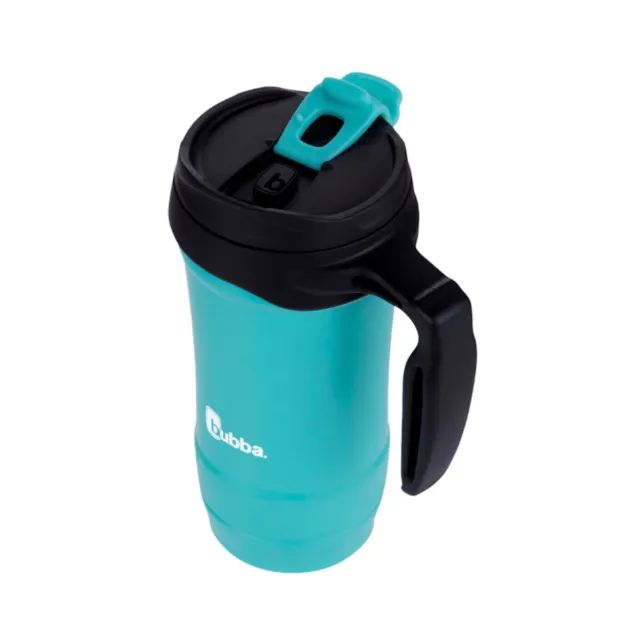 Bubba HERO Dual Wall Vacuum Insulated Stainless Steel Travel Mug 18oz Teal New 3