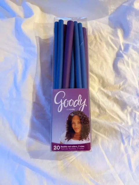 Goody GO CURL  20ct. Heat-Free Flexible Rod Rollers  2 Sizes