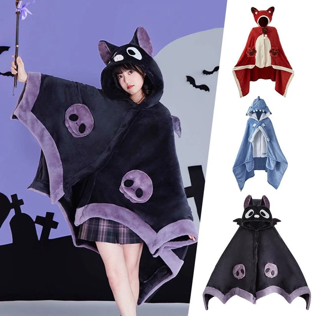Costume mantello peluche animale cartone animato coperta scialle cappuccio mantello Y3 lotto tuta D1N1