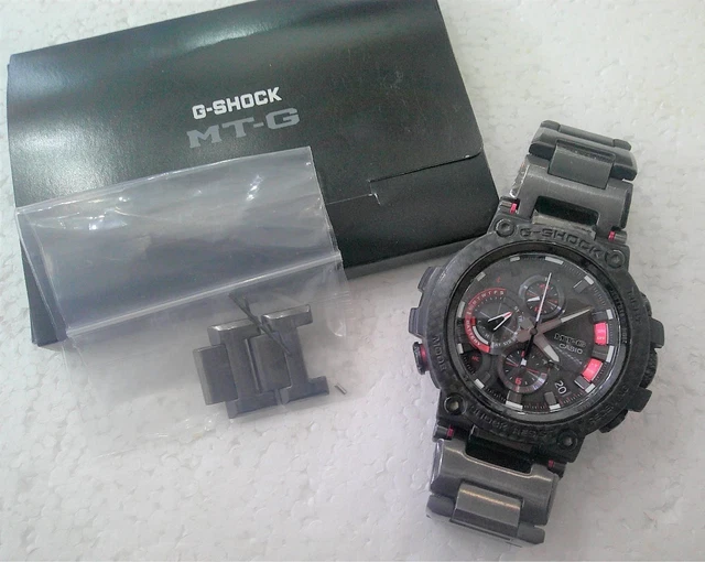 CASIO G SHOCK G Shock MT G B1000XBD 1AJF Bluetooth Radio Wave Solar Carbon Be
