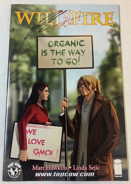 2014 Top Cow WILDFIRE #1 ~ SIGNED by Matt Hawkins