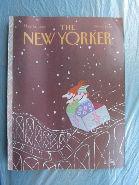 Cover from The New Yorker magazine May 31, 1982, Illustration by William Steig