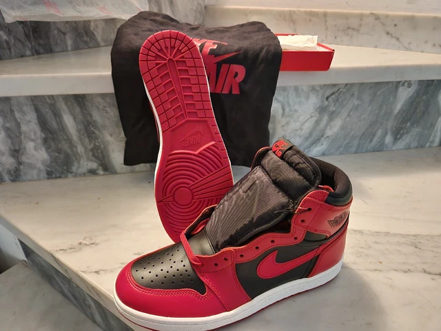 air jordan 1 high og black red