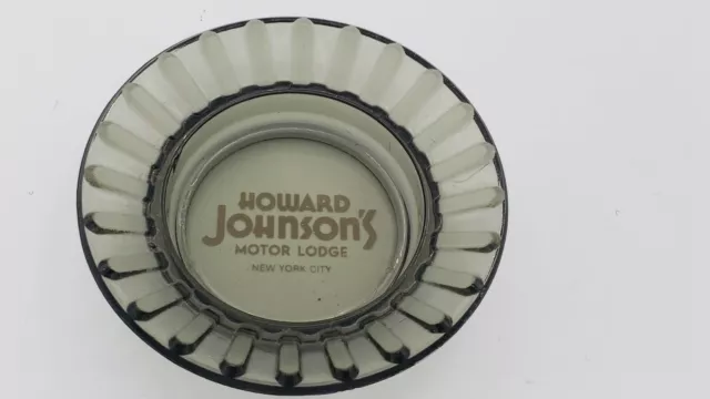 Howard John's Motor Lodge NYC Cigarette Tobacco Ashtray 1970's New York City