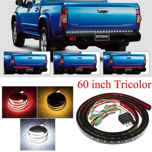 For Ford F150 60" Tailgate LED Strip Bar Truck Brake Stop Turn Signal Tail Light