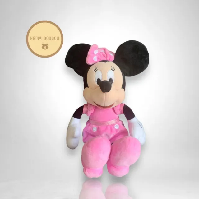 Peluche Minnie musicale en robe bleu et rose Disney Baby, Nicotoy, Simba  Toys (Dickie)