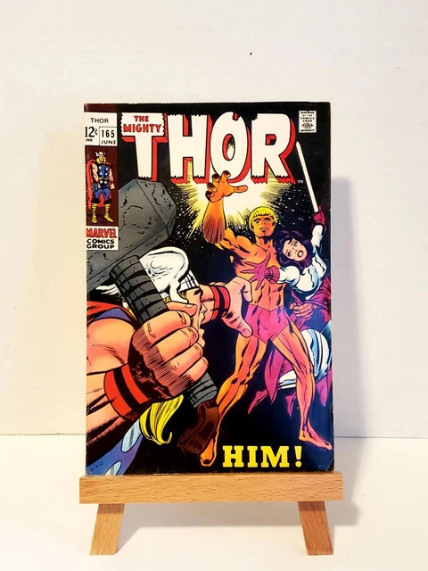 THE MIGHTY THOR #165 Marvel 1969 1st App. HIM Adam Warlock