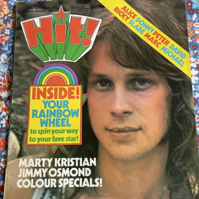 HIT HIT! MAGAZINE #20: Marc Bolan T.Rex, David Bowie, Slade Cassidy ...