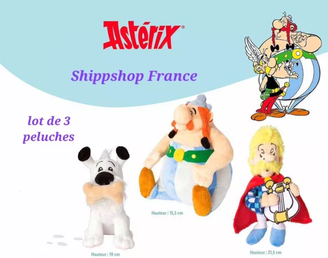 Asterix - peluche - idefix, peluche