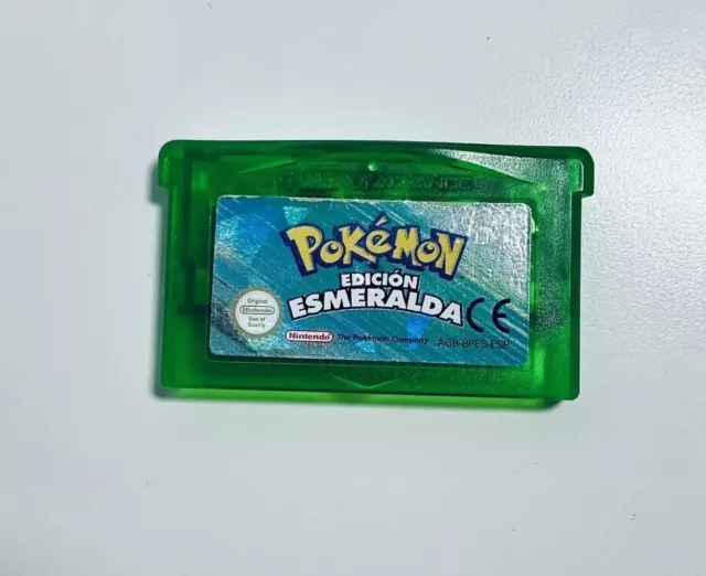 Pokemon Edición Esmeralda Super Nintendo 64 Game Boy Advance DS Gamecube Pal Esp