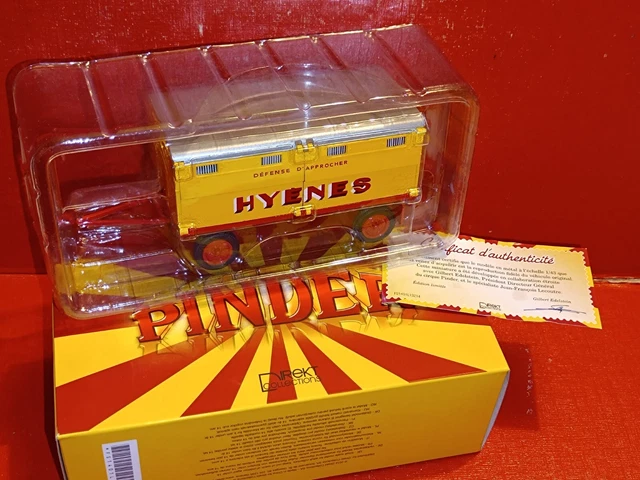 Miniature Cirque Pinder – Camion Marmon 1:43 Par Direkt Collections
