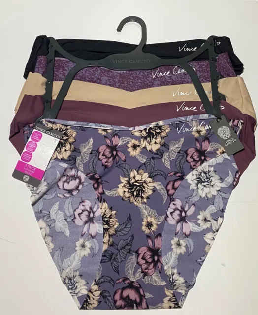 Vince Camuto ~ Womens No Show Bikini Underwear Panties Nylon Blend