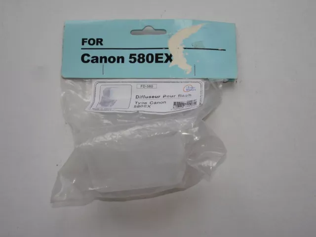 Diffuseur de flash pour Canon 580 EX