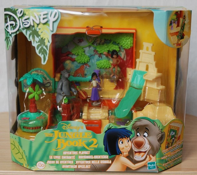 DISNEY JUNGLE BOOK Mowgli's Swingin' Adventure Playset Mattel 2002