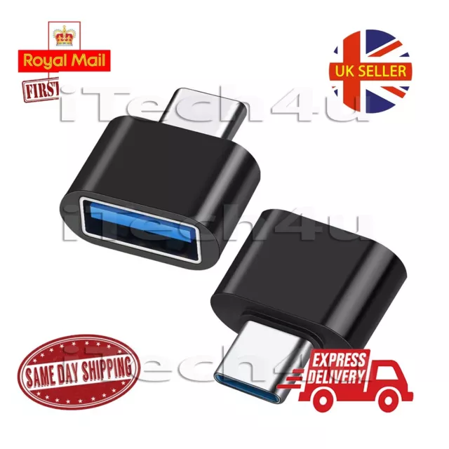 Type C to USB Adapter 3.0 USB-C 3.1 Male OTG A Female Data Connector Converter