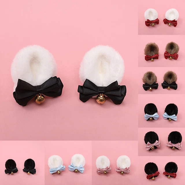 Plush Animal Ears Hairpins Lolita Sweet Fluffy Ear Cosplay Anime Hair C-wf