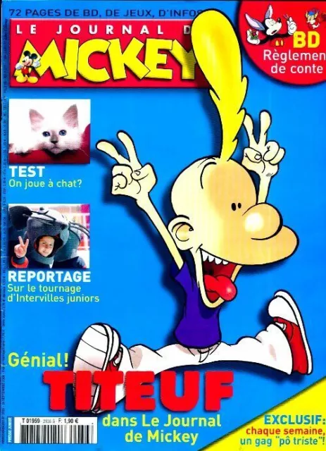 3330736 - Le journal de Mickey n°2936 : Titeuf - Disney