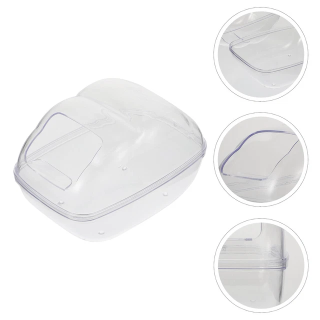 Criceto in plastica bagno per criceti camera di sabbia animale domestico fare il bagno