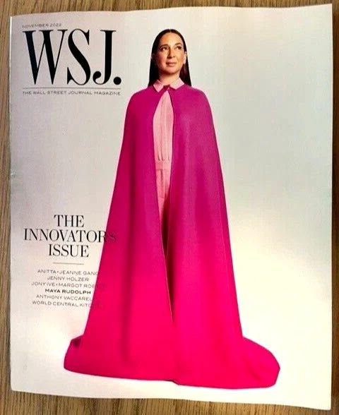 WALL STREET JOURNAL MAGAZINE - November 2022 - The innovators issue