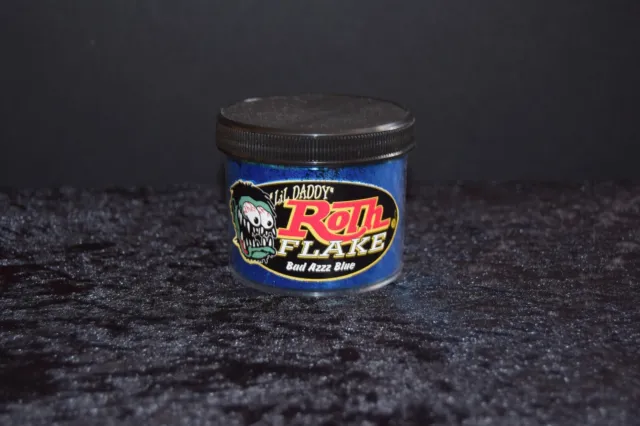 Roth Flake Traditional Bad Azzz Blu Chopper Hotrod VW Metalflake Sparkle Paint