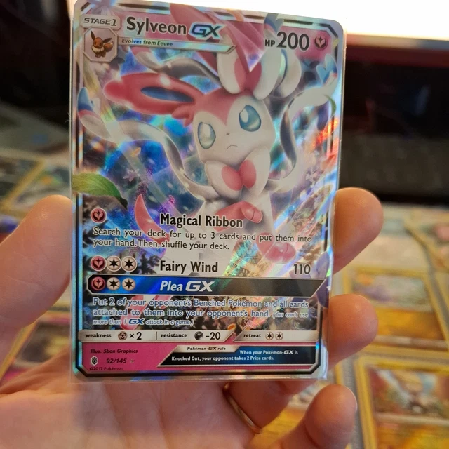 sylveon gx pokemon card price Sylveon GX Rainbow (Singles) – PokePort Cards main image 0