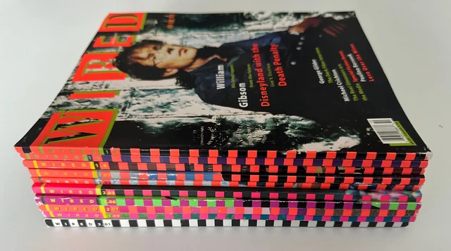 LOT OF 10 WIRED magazine 1993-95 issues 1.4 - 3.01 $79.95