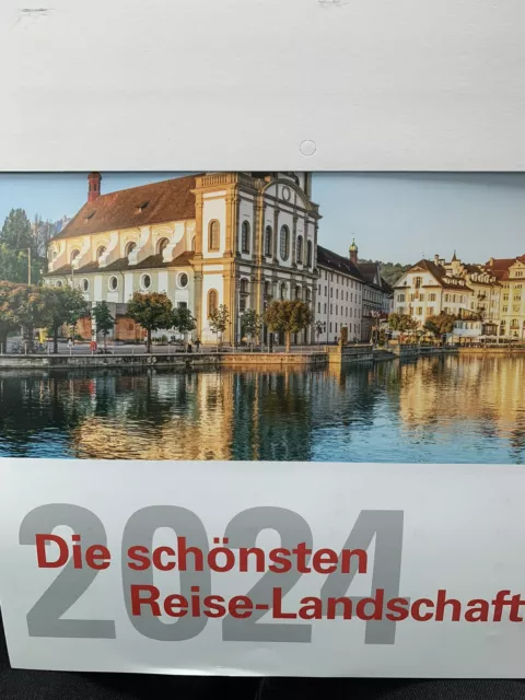 GROSSER &ESSO&-KALENDER, WANDKALENDER, die schönsten Reiselandschaften 2024 Neu . EUR 1,00 