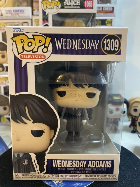 Funko Pop! Vinyl: The Addams Family - Wednesday Addams #1309 Box Tear See Pics