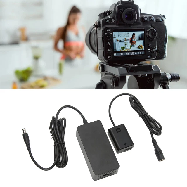 AC PW20 Dummy Battery NP FW50 Camera DC Coupler ABS Metal Camera Dummy Batte CRY