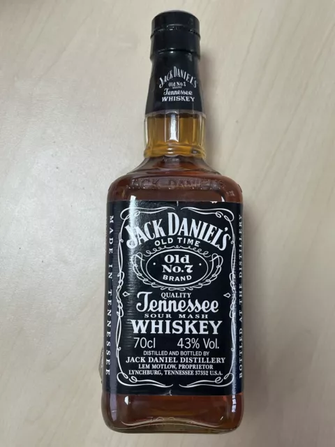 Jack Daniels Tennessee Whiskey Old No. 7 - 80ziger Jahre - Vintage